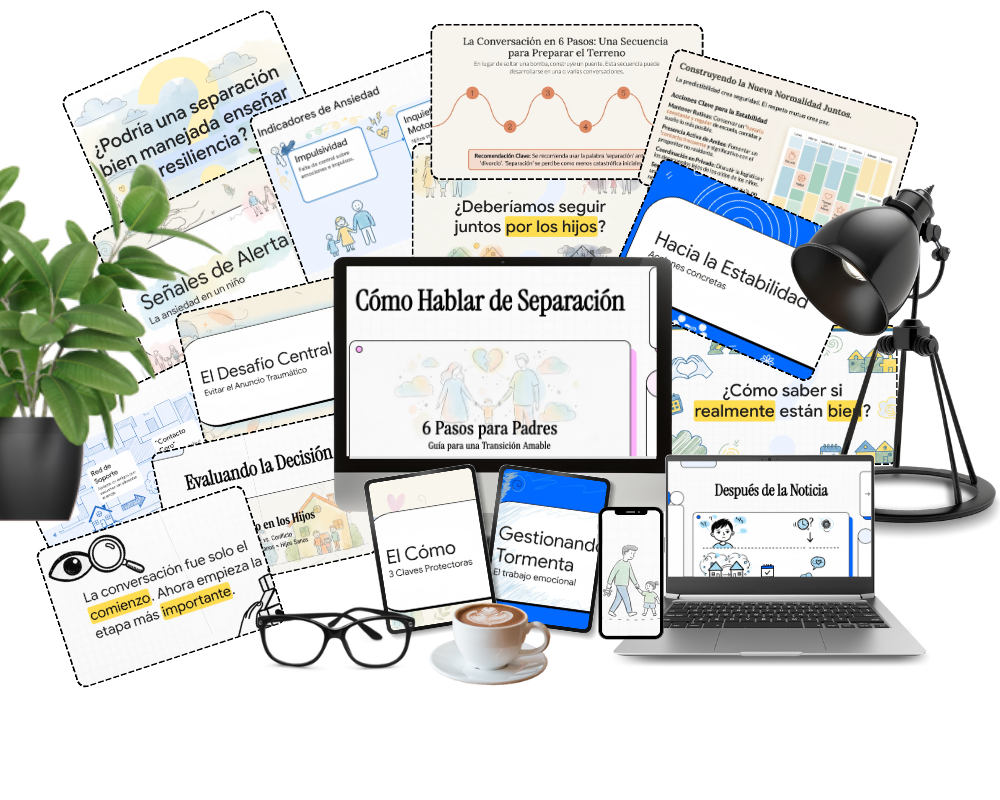 Divorcio Sin Trauma: Las Palabras Exactas Para Decírselo A Tus Hijos Según Su Edad